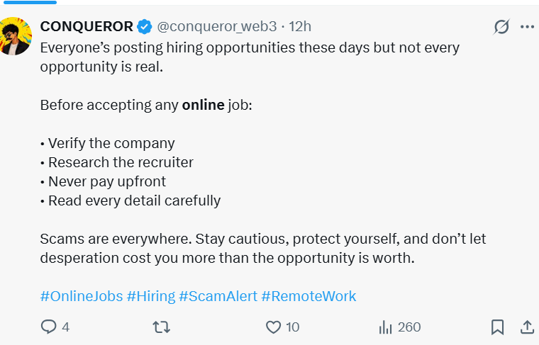 How to Identify a Fake Online Job